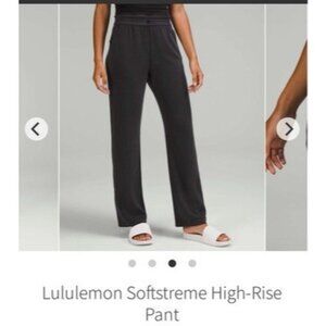 Lululemon Softstreme High-Rise Pants Size 2